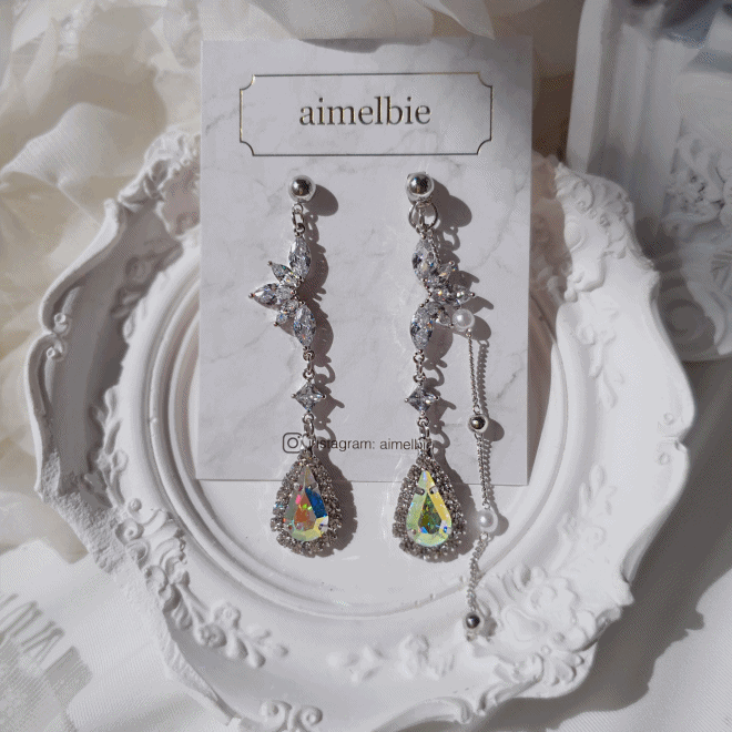 [Aespa Giselle Earrings] Heavenly Prism Earrings