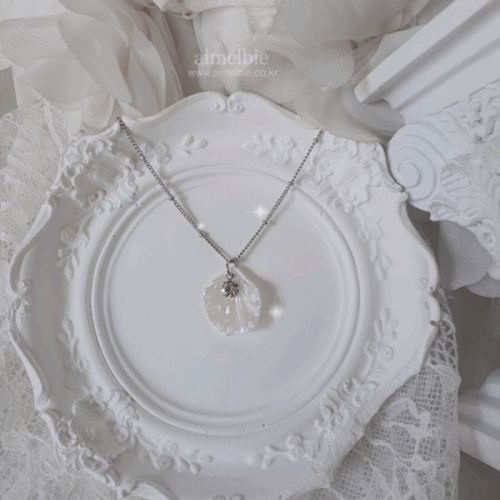 [VIVIZ Eunha Necklace] The Little Mermaid Necklace - Silver