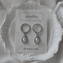 Load image into Gallery viewer, [IU Earrings] Josephine Earrings - Silver