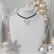Load image into Gallery viewer, [ITZY Chaeryeong Necklace] Raindeer Choker Necklace - Silver Color