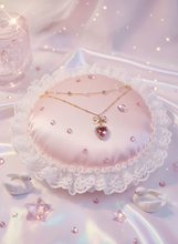 Load image into Gallery viewer, Rosepink Heart Princess Necklace (STAYC Seeun Necklace)