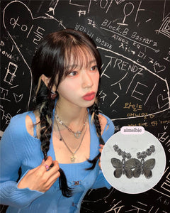 Bling Butterfly Earrings (Woo!ah! Minseo, Rocket Punch Suyun, Dahyun Earrings)