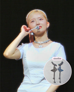 [IVE Rei, Kep1er Xiaoting Earrings] Butterfly Elf Queen Earrings