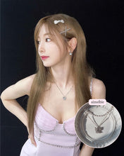 Load image into Gallery viewer, [(G)I-DLE Miyeon Necklace] Butterfly Fairy Layered Necklace