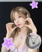 Load image into Gallery viewer, [(G)I-DLE Miyeon Necklace] Butterfly Fairy Layered Necklace