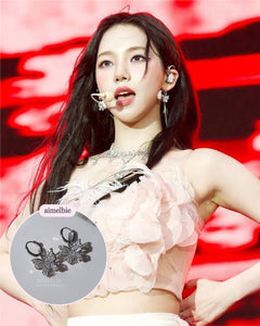 [Aespa Karina Earrings] Butterfly Fairy Huggies Earrings