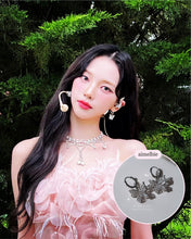 Load image into Gallery viewer, [Aespa Karina Earrings] Butterfly Fairy Huggies Earrings