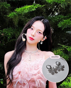 [Aespa Karina Earrings] Butterfly Fairy Huggies Earrings
