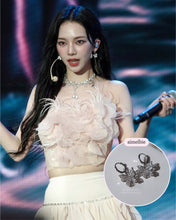 Load image into Gallery viewer, [Aespa Karina Earrings] Butterfly Fairy Huggies Earrings