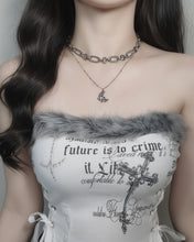 Load image into Gallery viewer, [Baby Monster Rora Necklace] Balletcore Moon Layered Necklace