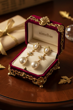 Load image into Gallery viewer, [IVE Wonyoung Earrings] Minerva Earrings - Gold Color