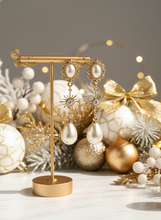 Load image into Gallery viewer, [IVE Wonyoung Earrings] Minerva Earrings - Gold Color