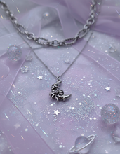 Load image into Gallery viewer, [Baby Monster Rora Necklace] Balletcore Moon Layered Necklace