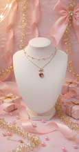 Load image into Gallery viewer, Rosepink Heart Princess Necklace (STAYC Seeun Necklace)