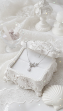 Load image into Gallery viewer, [fromis_9 Baek Jiheon Necklace] Moonlight Teardrops Semi Choker Necklace