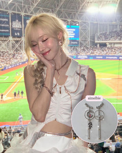 [Aespa Winter Earrings] Elf of The Night Forest Earrings