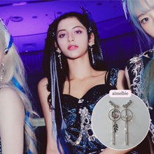 Load image into Gallery viewer, [Aespa Winter Earrings] Elf of The Night Forest Earrings