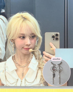 [Aespa Winter Earrings] Elf of The Night Forest Earrings