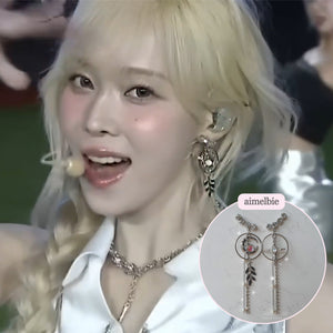 [Aespa Winter Earrings] Elf of The Night Forest Earrings
