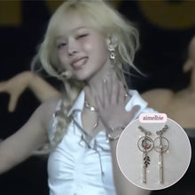 Load image into Gallery viewer, [Aespa Winter Earrings] Elf of The Night Forest Earrings