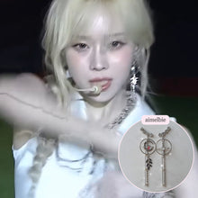 Load image into Gallery viewer, [Aespa Winter Earrings] Elf of The Night Forest Earrings