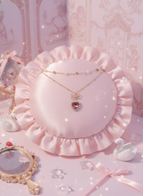 Load image into Gallery viewer, Rosepink Heart Princess Necklace (STAYC Seeun Necklace)