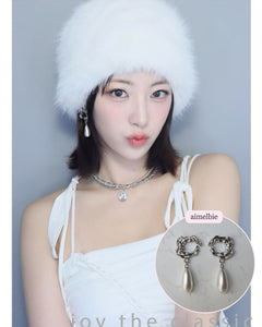 Gaea Earrings - Silver (H1-Key Riina Earrings)