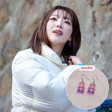 Load image into Gallery viewer, Gummy Bear Earrings - Cotton Candy