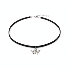 Load image into Gallery viewer, [KiiiKiii JIYU Necklace] Petit Angel Choker Necklace - Silver Color