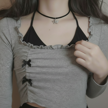 Load image into Gallery viewer, [KiiiKiii JIYU Necklace] Petit Angel Choker Necklace - Silver Color