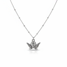 Load image into Gallery viewer, [IDLE Shuhua Necklace] Petit Angel Collarbone Necklace- Silver Color