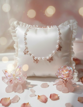 Load image into Gallery viewer, Butterfly Waltz Choker Necklace - Rosegold ver.