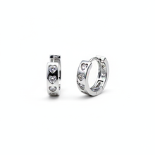 Load image into Gallery viewer, [ITZY Yuna Earrings] Eternal Love Huggies Earrings
