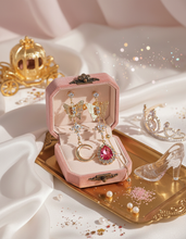 Load image into Gallery viewer, Rosepink Moon Butterfly Earrings