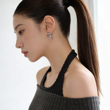 Load image into Gallery viewer, [IZNA Mai Earrings] Cosmic Mineral Earrings - Silver Color