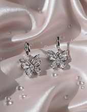Load image into Gallery viewer, [Aespa Karina Earrings] Butterfly Fairy Huggies Earrings