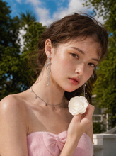 Load image into Gallery viewer, [Aespa Karina Necklace] Little Stars Choker Necklace - Silver