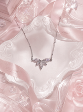 Load image into Gallery viewer, [IVE Wonyoung Necklace] Heavenly Crystal Collarbone Necklace - Silver