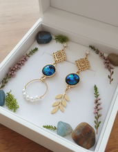 Load image into Gallery viewer, [Kim Sejeong Earrings] The Ancient Blue Planet Earrings