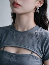 Load image into Gallery viewer, Sparkling Butterfly Earrings