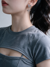 Load image into Gallery viewer, Sparkling Butterfly Earrings