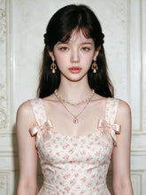 Load image into Gallery viewer, Vintage Rose Layered Pearl Choker Necklace