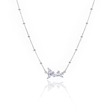 Load image into Gallery viewer, [Baby DONT Cry Yihyun Necklace] Dreamy Crystal Collarbone Necklace
