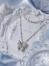 Load image into Gallery viewer, [(G)I-DLE Miyeon, Baby Monster Pharita Necklace] Butterfly Fairy Layered Necklace