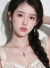 Load image into Gallery viewer, [Anti-tarnish] Forest Leaves Necklace - Silver