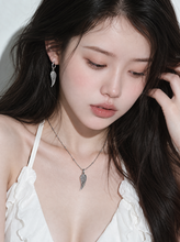 Load image into Gallery viewer, [Anti-tarnish] Silver Wing Necklace