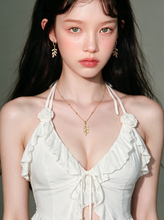 Load image into Gallery viewer, [Anti-tarnish] Forest Leaves Necklace - Gold (STACY Yoon Necklace)