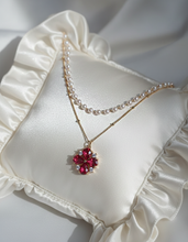 Load image into Gallery viewer, [Anti-tarnish] Ruby Antique Princess Layered Necklace