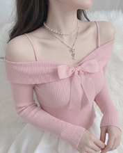 Load image into Gallery viewer, [Jo Yuri, Rescene Woni Necklace/Anti-tarnish] Sweet Silver Heart Key Layered Necklace - Silver Color