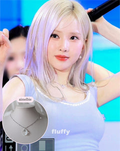 [VIVIZ Eunha Necklace] The Little Mermaid Necklace - Silver